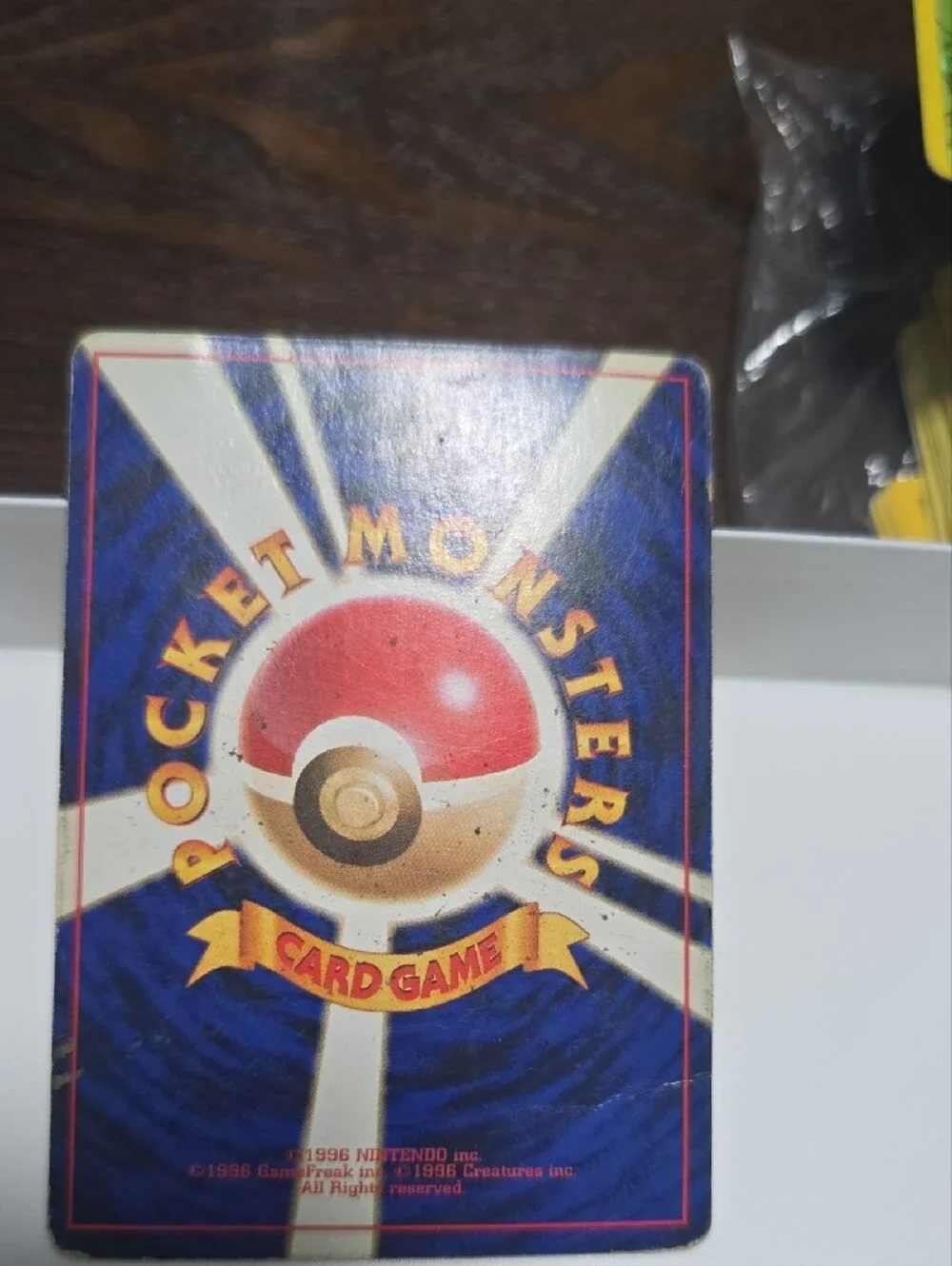 Pokemon Arcanine Holographic Yellow Orange Red Card